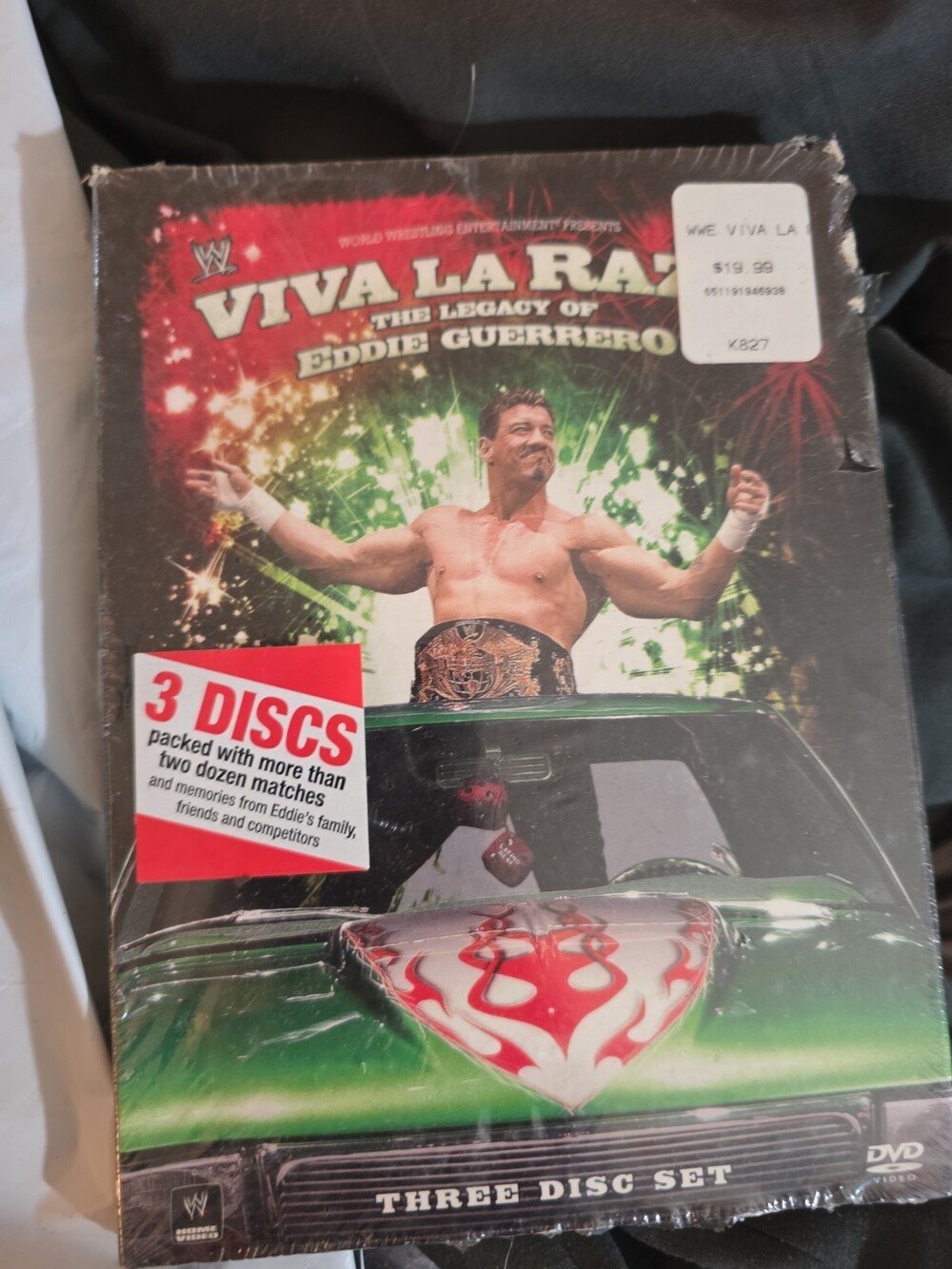 WWE - Viva La Raza The Legacy Of Eddie Guerrero (DVD, 2008, 3-Disc Set)